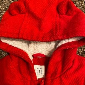 Baby Gap teddy bear peacoat